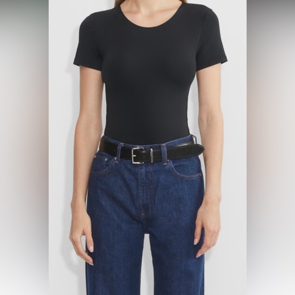 Babaton Contour Crew Shortsleeve Bodysuit - Picture 1 of 10